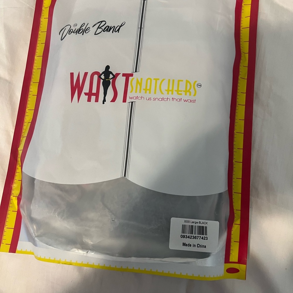 Brand New!  WaistSnatchers Zippered Double Band Bodyshaper